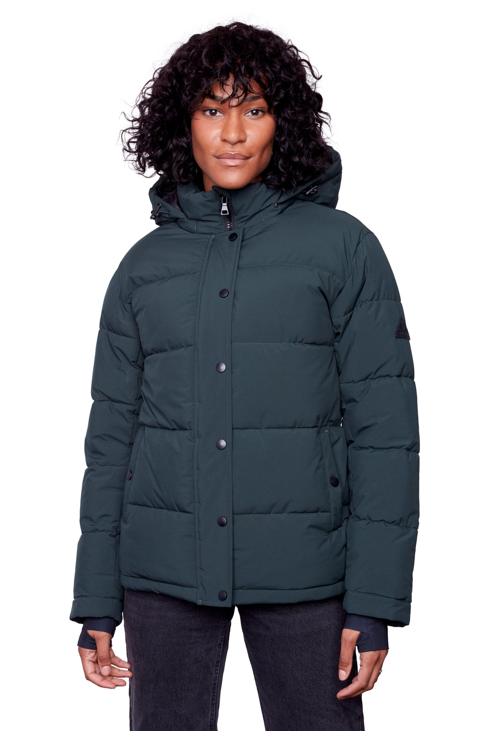 Alpine North (Recycled) Midweight Rain Shell Jacket, Dusty Green