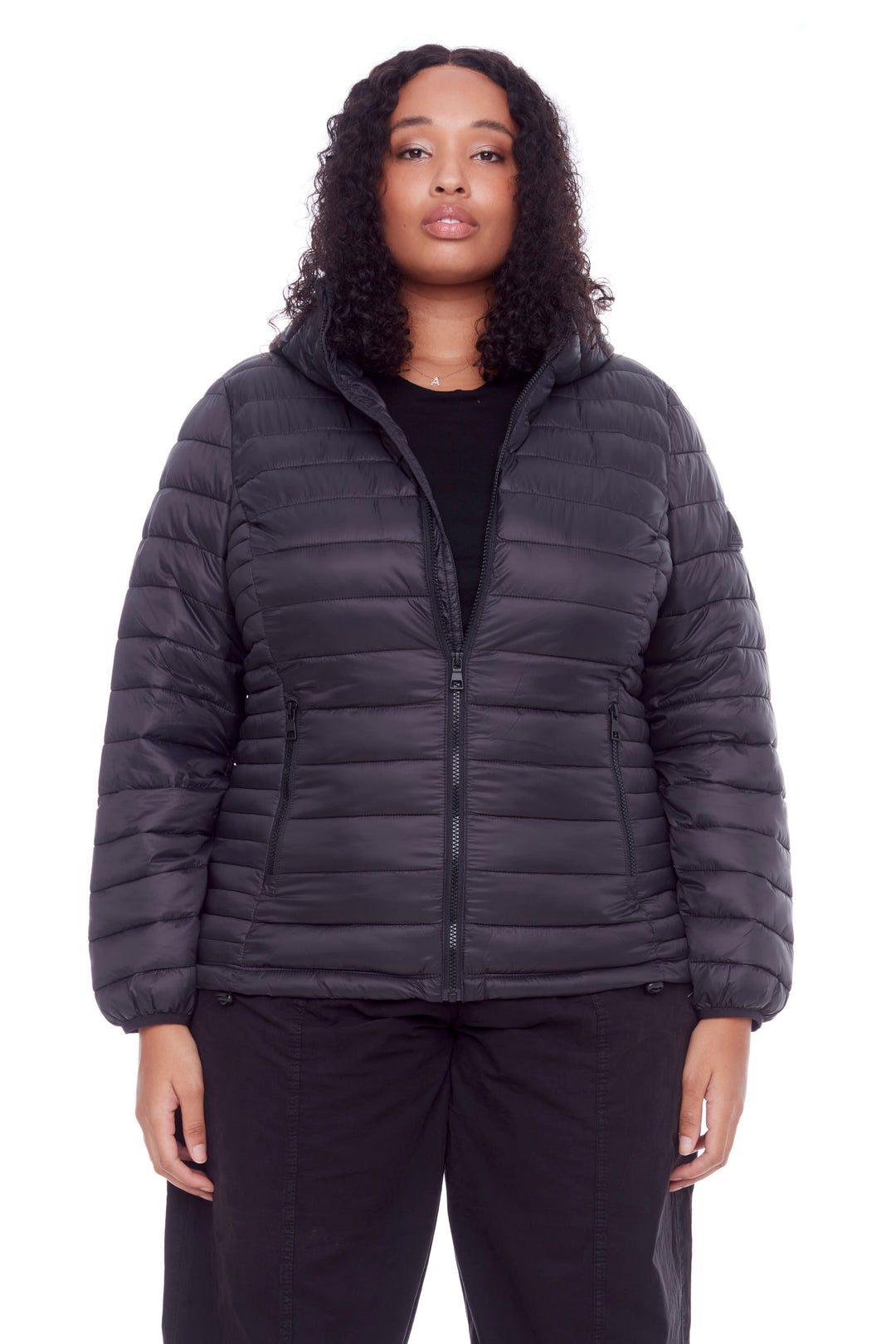 Women's Plus Size Aurora Black Jacket