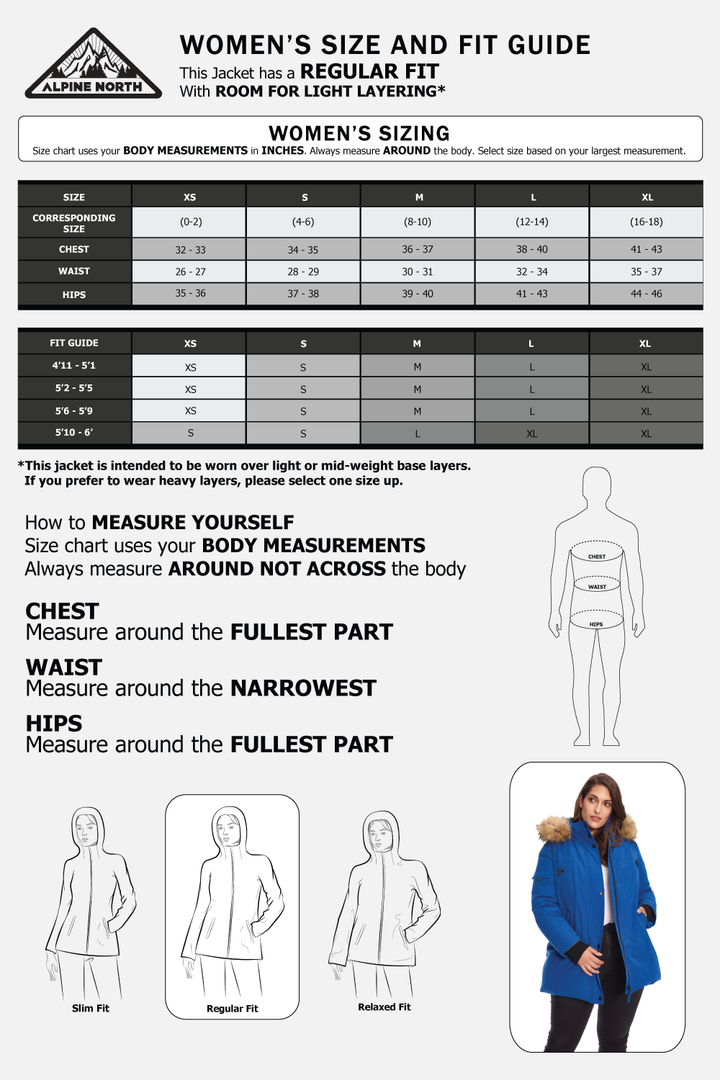 GLACIER PLUS | WOMEN'S VEGAN DOWN (RECYCLED) PARKA, COBALT (PLUS SIZE)