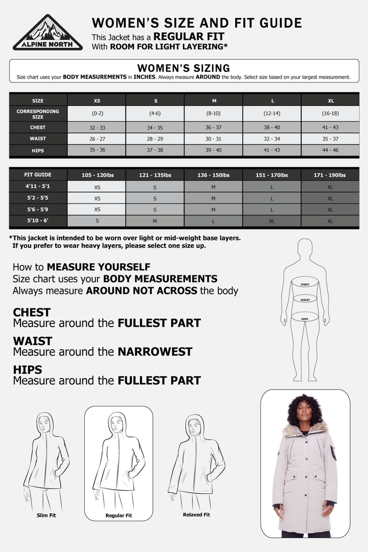 LAURENTIAN | WOMEN'S VEGAN DOWN (RECYCLED) LONG PARKA, TAUPE