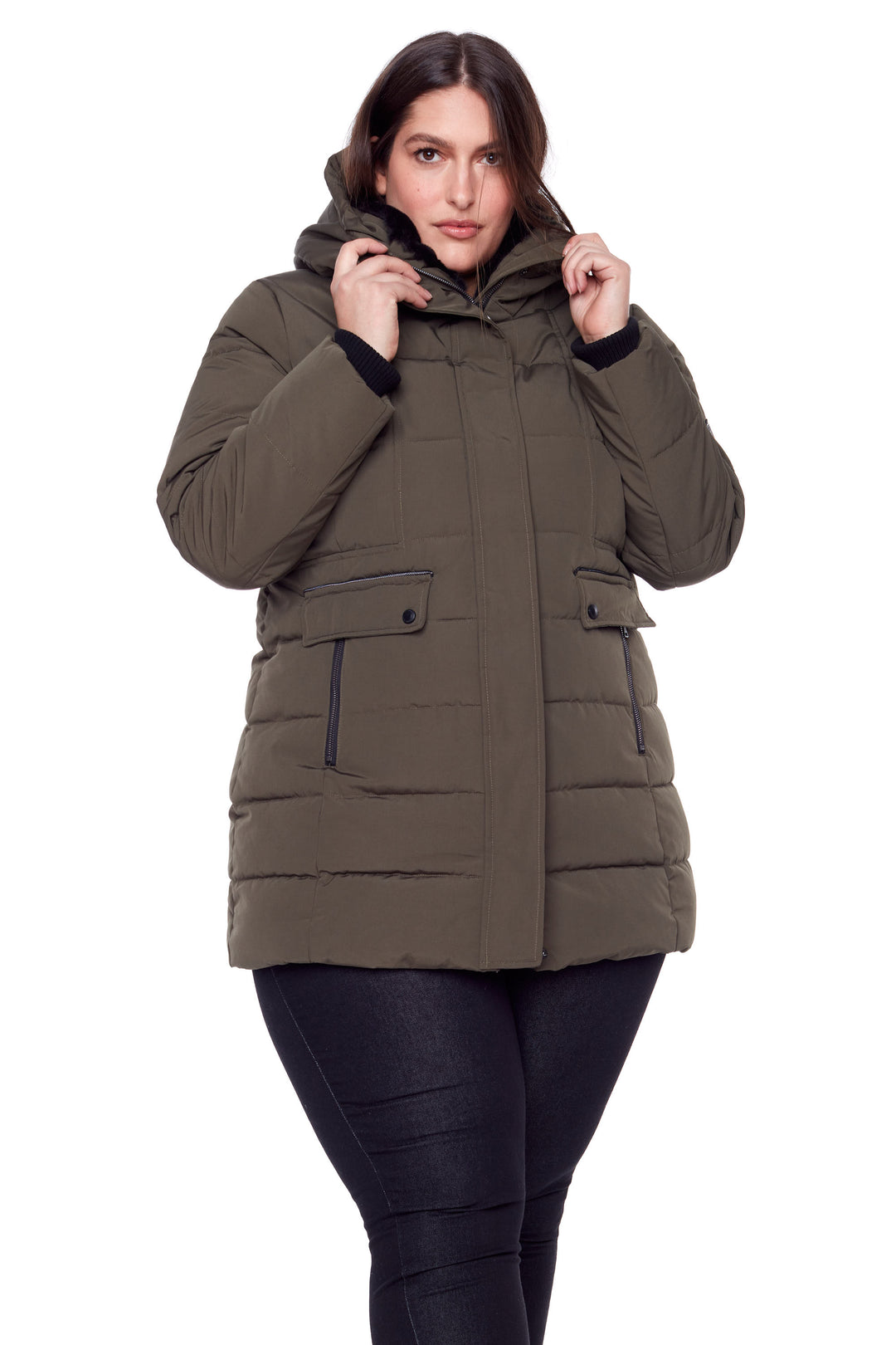 ZXCL Plus Size 6XL Winter Jacket Women Thick Wool Liner Cotton Padded  Jackets Coat Female Faux Fur Collar with Hood Long Parkas Khaki, XL (50 kg  - 55 kg) : : Home & Kitchen